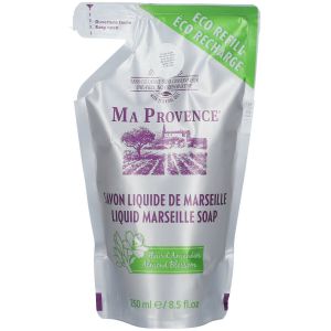 Ma Provence Savon Liquide de Marseille Fleur d'Amandier Éco Recharge 250 ml
