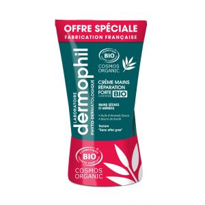 dermophil Phyto-Dermatologique Crème Mains Réparation Forte BIO