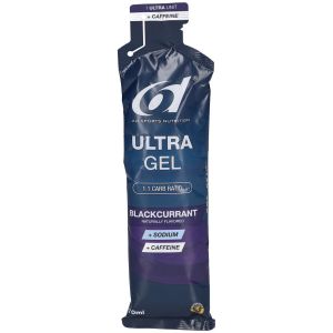 6D Sports Nutrition Ultra Gel Cassis + Caf&eacute;ine