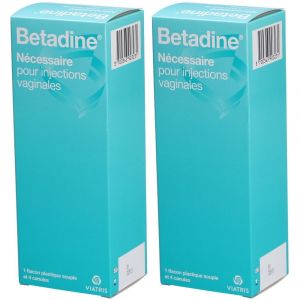 B&eacute;tadine - N&eacute;cessaire pour injections vaginales - 1 Flacon Plastique Souple avec Canule