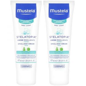 mustela&reg; B&eacute;b&eacute; Stelatopia&reg; Cr&egrave;me &Eacute;molliente Visage Peau Atopique