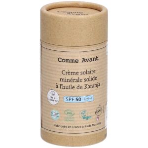 Comme Avant Cr&egrave;me solaire min&eacute;rale solide Spf50
