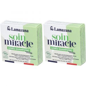 Lamazuna Soin Miracle Apr&egrave;s-Shampoing Solide