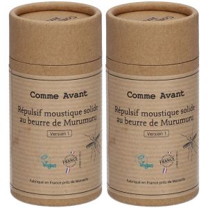 Comme Avant R&eacute;pulsif anti-moustique solide au beurre de murumuru