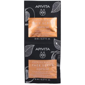 Apivita Express Beauty Soin Gommant Visage Abricot Exfoliant Doux