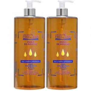 Freesens Huile de Douche aux 3 Huiles Précieuses