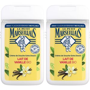 Le Petit Marseillais Crème de Douche Extra Douce Lait De Vanille BIO