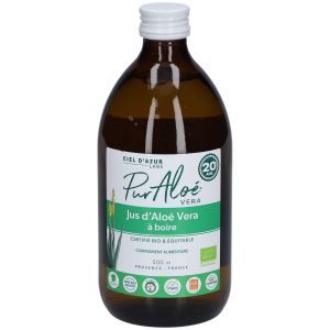 Ciel D'azur PurAlo&eacute; Jus d'Alo&eacute; Vera &agrave; boire 500ml