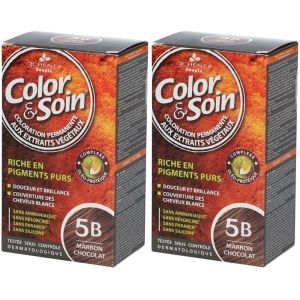 Les 3 Ch&ecirc;nes Color & Soin 5B marron chocolat