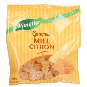 Pimélia Gommes Miel & Citron 100g
