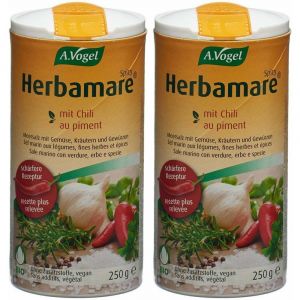 A.Vogel Herbamare Sel marin aux l&eacute;gumes et au piment bio
