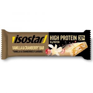 Isostar High Protein Vanilla & Cranberry Bar