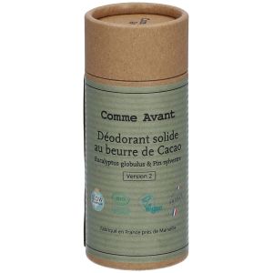 Comme Avant Déodorant Solide Eucalyptus Globulus & Pin Sylvestre