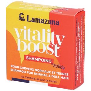 Lamazuna Vitality Boost Shampoing Solide