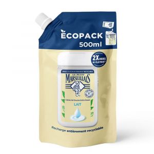 Le Petit Marseillais Recharge Cr&egrave;me de Douche Extra Douce Lait