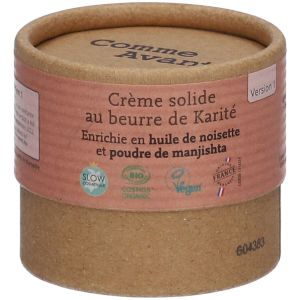 Comme Avant Crème Solide au Beurre de Karité Enrichie en Huile de Noisette