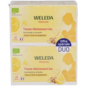 Weleda Tisane allaitement bio Citron Gingembre