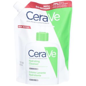 Cerave Cr&egrave;me Lavante Hydratante Eco-Recharge