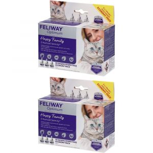Feliway&reg; Optimum Happy Family Recharge 3 Moins