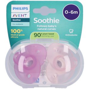 Philips Avent Ultra Air Sucette +0m Soothie girl
