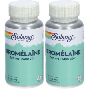 Solaray&reg; Brom&eacute;la&iuml;ne 500 mg / 2400 GDU
