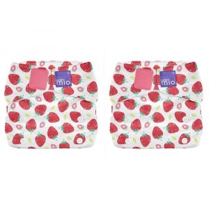 Bambino Mio Miosolo classic All-in-One Couche-culotte en tissu Fraise rafra&icirc;chissante