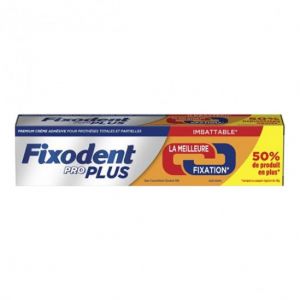 Fixodent pro plus la meilleure fixation crème adhésive 60g