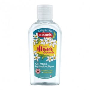 Assanis gel mains hydroalcoolique monoï paradis 80ml