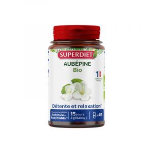 Superdiet aubépine bio 45 gélules