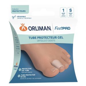 Orliman feetpad tube protecteur gel orteils et doigts taille l