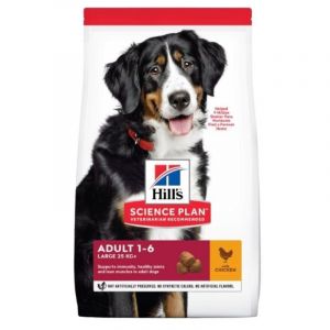 Hill'scroquettes chien science plan adult large pouler sac de 18kg