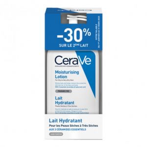 Cerave lait hydratant lot de 2 x 473ml