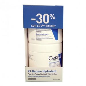 Cerave baume hydratant lot de 2 x 454gr