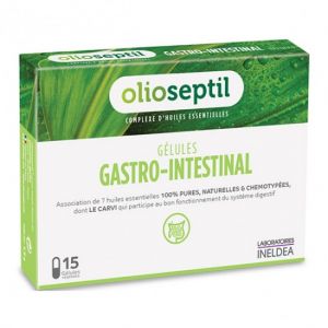 Olioseptil gastro intestinal 15 gélules