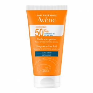 Avène solaire fluide sans parfum spf50+ 50ml