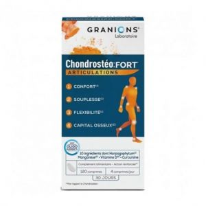 Granions chondrostéo+ fort articulations 120 comprimés 101g