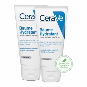 Cerave baume hydratant lot de 2 x 177ml