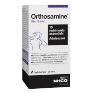 Nhco orthosamine 10+ - 15 nutriments essentiels 56 gélules