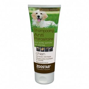 Shampooing zoostar chien antiparasitaire répulsif 200ml