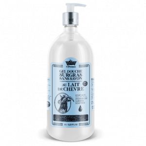 Les petits bains de provence gel douche au lait de chèvre 1l