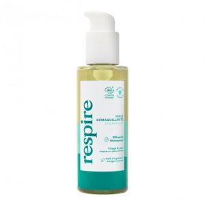 Respire huile d&eacute;maquillante waterproof bio 150ml