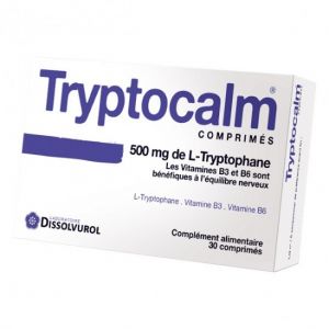 Dissolvurol tryptocalm 30 comprimés 500mg
