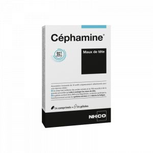 Nhco céphamine maux de tête 14 comprimés + 14 gélules