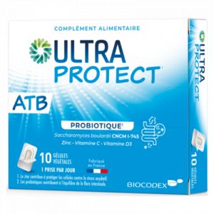 Biocodex ultra-protect atb probiotique 10 gélules