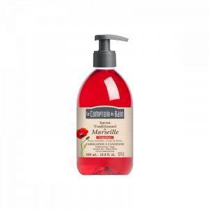 Le comptoir du bain savon de marseille coquelicot 500ml