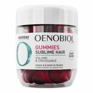 Oenobiol sublime hair volume & croissance 60 gummies