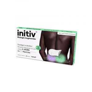 Sanofi initiv soulage la douleur - 3 patchs dos