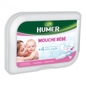 Humer mouche bébé + 4 embouts jetables