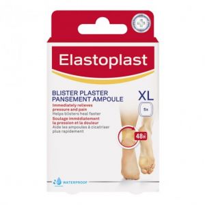 Elastoplast 5 pansements ampoule hydrocolloïde xl