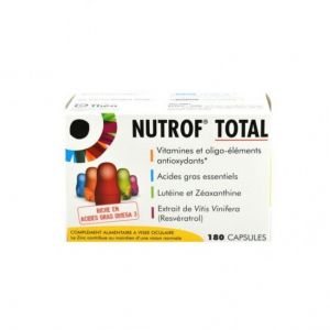 Nutrof total à visée oculaire 180 capsules